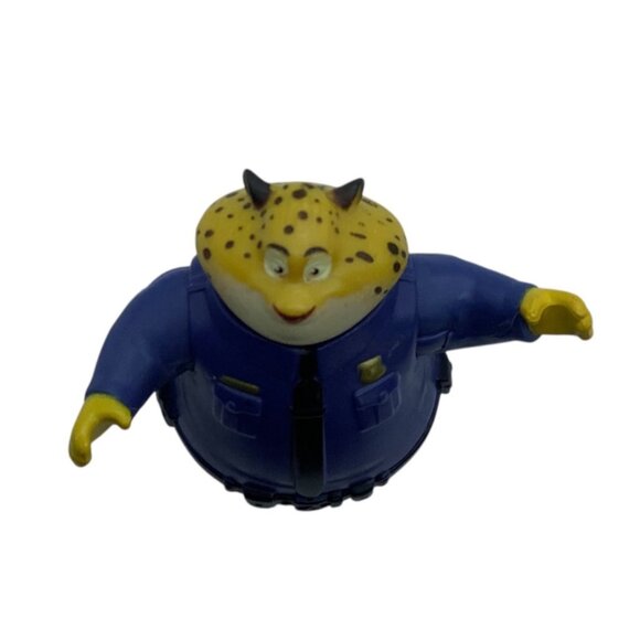 Disney Zootopia Officer Clawhauser PVC Figurine Collectible Toy 3" - Picture 7 of 7